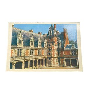 Vintage Postcard Paris France Blois L Aile Louis XII Du Chateau Castle  u Non To